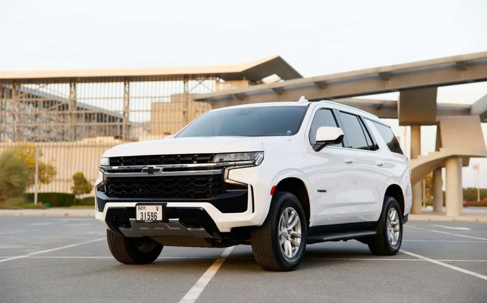 השכרת שברולט טאהו לבן Chevrolet Tahoe