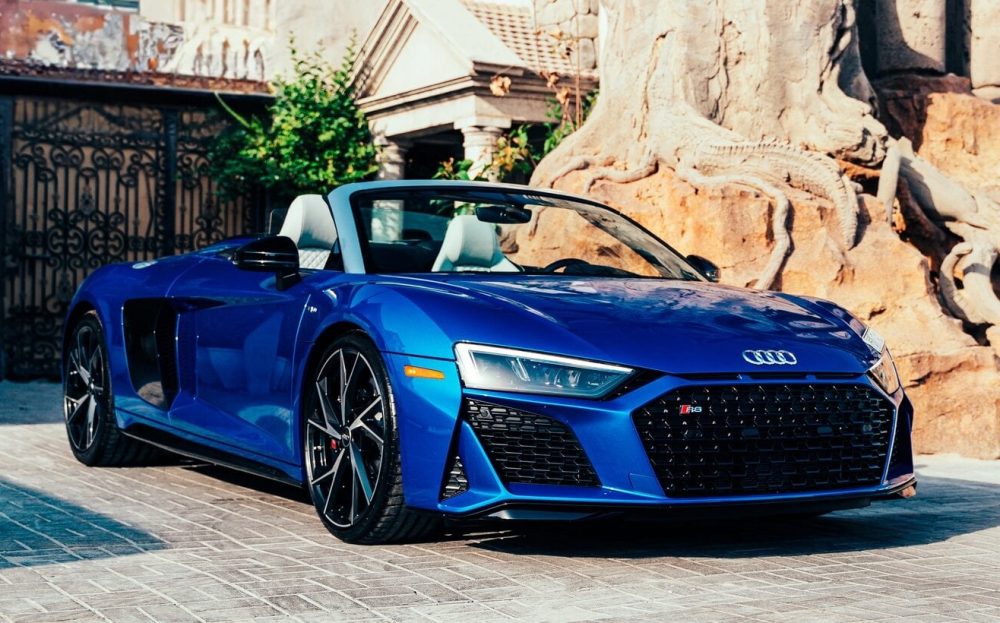 Audi R8 Blue 16